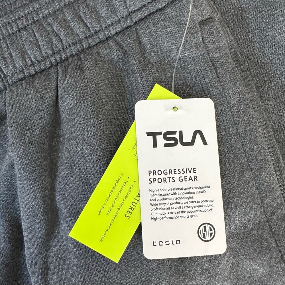 TSLA charcoal gray athletic sweatpants Size XL - Picture 5 of 8